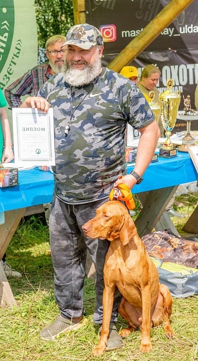 Флинк - призёр Первенства по охоте с подружейными собаками на фестивале “Петров день 2020»